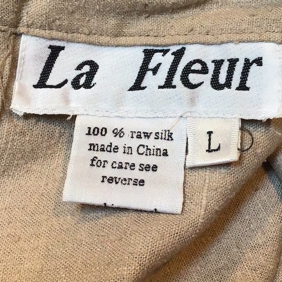 Raw silk jacket with top - Picture 5 of 6